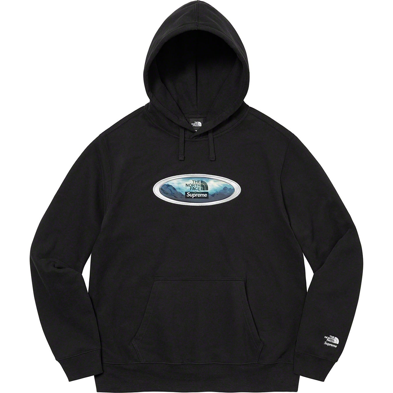 Supreme®/The North Face® Lenticular Mountains Hooded Sweatshirt view 11